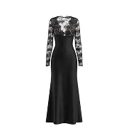Lace maxi dress