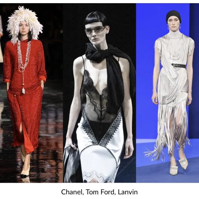 Chanel, Tom Ford, Lanvin